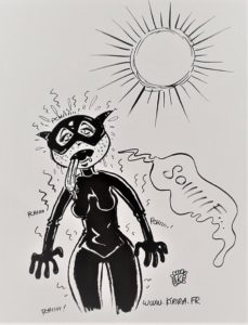 Une pensée émue pour Catwoman en ces jours de beau temps…